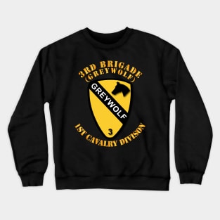 3rd Brigade - 1st Cav Div - Greywolf Crewneck Sweatshirt